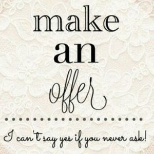 Make your offers now!!